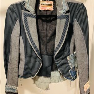 Rinascimento upcycled denim jacket